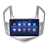 Al Штатна магнітола для Chevrolet Cruze 1 Рестайлінг 2012-2016 екран 9" 4/32Gb 4G Wi-Fi GPS Top Android, фото 3