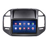 Al Штатна магнітола для Mitsubishi Pajero 3 1999-2002 екран 9" 2/32Gb 4G Wi-Fi GPS Top Android, фото 3