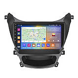 Al Штатна магнітола для Hyundai Avante 5 2010-2015 екран 9" 2/32 Gb CarPlay 4G Wi-Fi GPS Prime Хюндай Android, фото 2