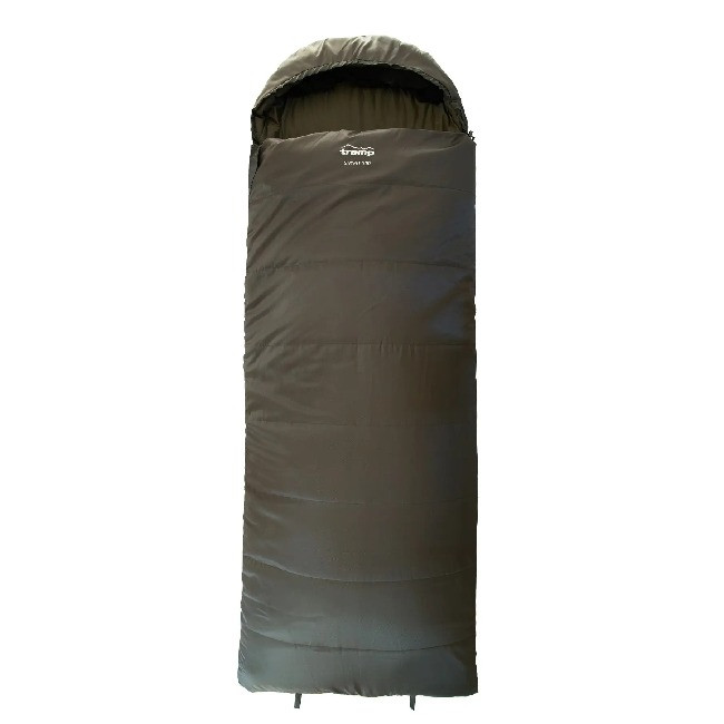 Зимовый спальний мішок ковдра Tramp Shypit 500 Regular з капюшоном правий олива 220/80 (UTRS-062R-R)