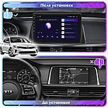 Al Штатна магнітола для Kia K5 2 2015-2020 екран 10" 6/128Gb 4G Wi-Fi GPS Top Android, фото 2