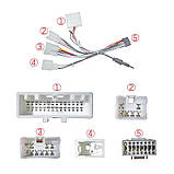 Al Штатна магнітола для Toyota C-HR 1 Рестайлінг 2019-н.в. екран 9" 2/32Gb CarPlay 4G Wi-Fi GPS Prime Android, фото 5