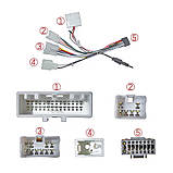 Al Штатна магнітола для Toyota Aurion 2 2012-2017 екран 10" 2/32 Gb CarPlay 4G Wi-Fi GPS Prime Android, фото 4