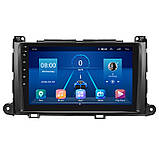 Al Штатна магнітола для Toyota Sequoia 2 2008-2017 екран 9" 2/32Gb 4G Wi-Fi GPS Top Android, фото 2