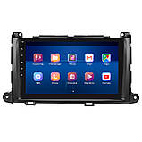 Al Штатна магнітола для Toyota Sequoia 2 2008-2017 екран 9" 2/32Gb 4G Wi-Fi GPS Top Android, фото 3