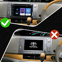 Al Штатная магнитола для Toyota Estima 3 2006-2008 экран 9" 2/32Gb Wi-Fi GPS Base Android