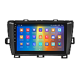 Al Штатна магнітола для Toyota Prius 3 Рестайлінг (XW30) 2011-2015 екран 9" 2/32Gb CarPlay 4G Wi-Fi GPS Prime Android, фото 3