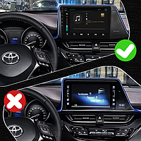 Al Штатная магнитола для Toyota C-HR 1 Рестайлинг 2019-н.в. экран 9" 2/32Gb Wi-Fi GPS Base Android