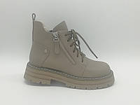 Шкіряні черевики. Erisses. Маленькі розміри (33 35)