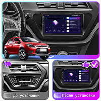 Al Штатная магнитола для Lifan X50 2015-н.в. экран 9" 2/32Gb CarPlay 4G Wi-Fi GPS Prime Android