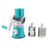 Овочерізка Kitchen Master Мультислайсер Кітчен Майстер. Тертка для овочів і фруктів, фото 5