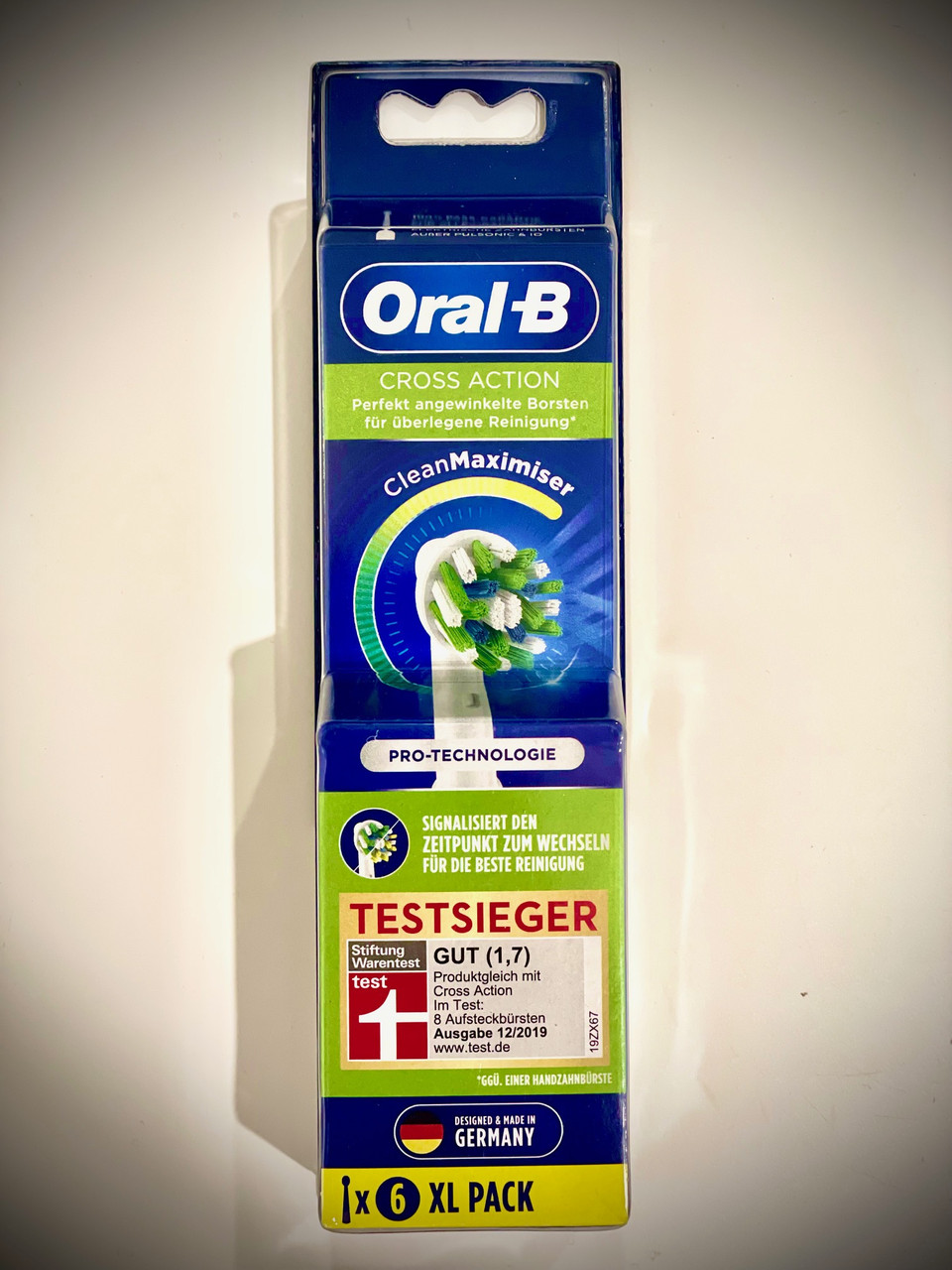 Насадка для зубної щітки ORAL-B Cross Action 6 шт.