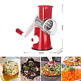 Овочерізка Kitchen Master Мультислайсер Кітчен Майстер. Тертка для овочів і фруктів, фото 4