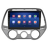 Al Штатна магнітола для Hyundai i20 1 Рестайлінг 2012-2014 екран 9" 2/32Gb Wi-Fi GPS Base Android, фото 3