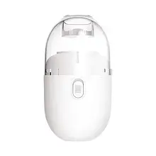 Автомобільний пилосос Baseus C2 Desktop Vacuum Cleaner (Dry Battery) White (CRXCQC2A-02)