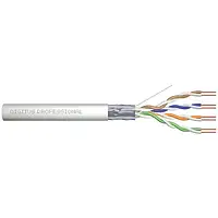 Вита пара Digitus CAT 5e F-UTP, 100m, AWG 24/1, PVC Gray