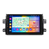 Al Штатна магнітола для Fiat Sedici 2005-2014 екран 9" 2/32 Gb CarPlay 4G Wi-Fi GPS Prime Android, фото 2