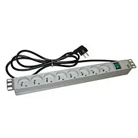 Силовий блок MOLEX 25.D0150P3 White 19 1U 8хсhukо, з вимикачем