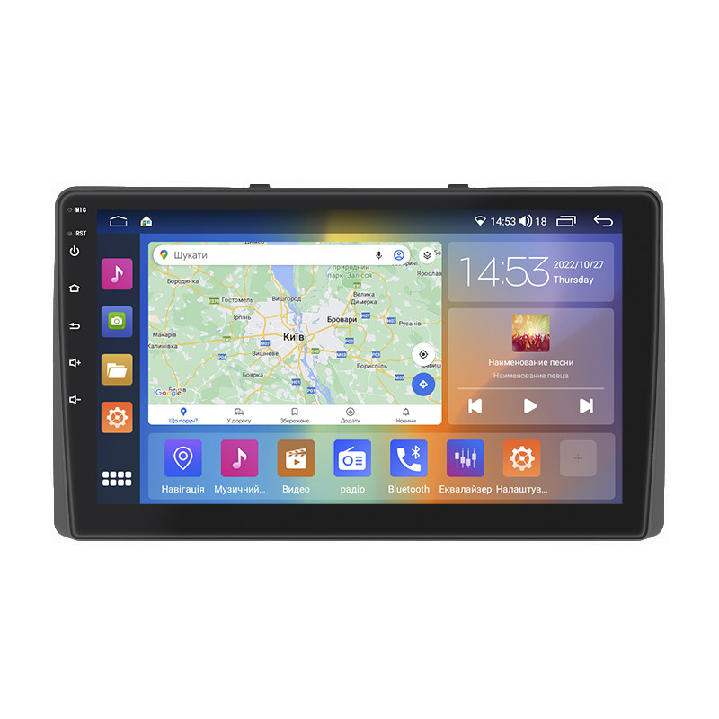 Al Штатна магнітола для Kia Carnival 4 2020-н.в. екран 9" 4/64 Gb CarPlay 4G Wi-Fi GPS Prime Android, фото 1