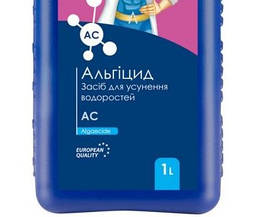 Альгіцид для басейну 1 літр AquaDoctor AC Аквадоктор. від водоростей і зеленню басейну, дезальгін, фото 5