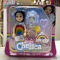 Кукла Барби Челси Сказочная радуга Barbie Chelsea In Rainbow Costume GRP70