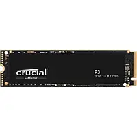 SSD диск Crucial P3 (CT1000P3SSD8) Black 1TB