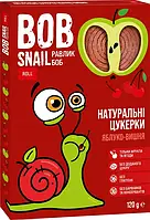 Bob Snail Натуральные яблочно-вишневые конфеты Равлик Боб 120г