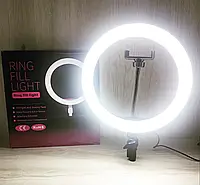 СТОК Светодиодная кольцевая лампа Selfie Ring Light ZD666 26 см.