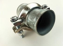 Хомут глушника з фланцями (54 мм) іномарка