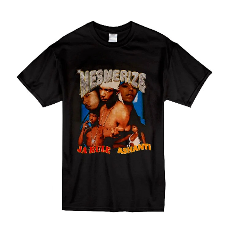 Футболка чорна Ja Rule & Ashanti Vintage Mesmerize T-Shirt XS, фото 1