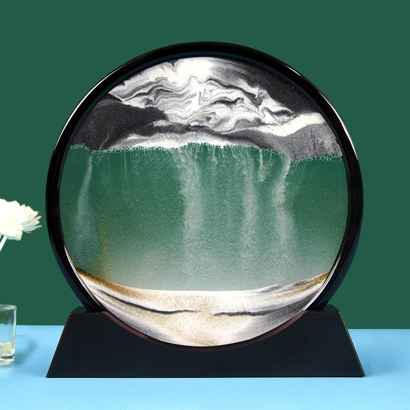 Картина-антистрес "Піски, що рухаються 3D" (Moving Sandscapes) , подарунок на святого Валентина. Подарунок чоловікові. Подарунок
