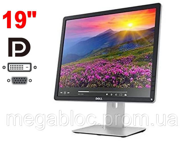 Купить Монитор Dell P1914SF / 19" (1280x1024) IPS / 1x DP, 1x DVI, 1x ...