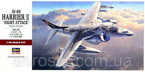 AV-8B Harrier II 'Night Attack'. 1/48 Hasegawa PT 34