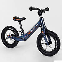 Детский стильный велобег Corso колесо 12" магниевая рама, алюминиевый вынос руля спортивный беговел