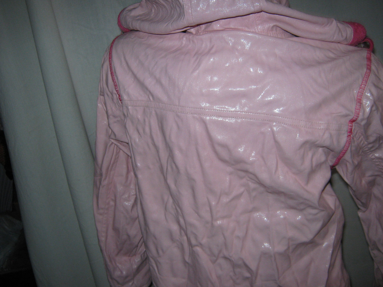 Куртка Topolino на девочку б/у деми розовая - фото 7 - id-p1766182650