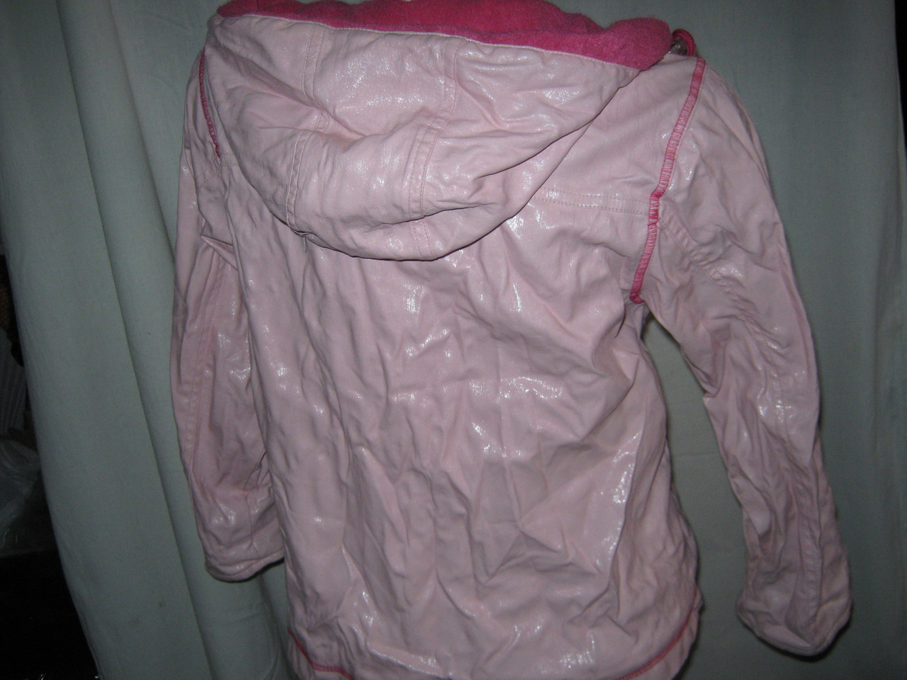 Куртка Topolino на девочку б/у деми розовая - фото 5 - id-p1766182650