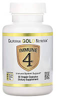 Биокомплекс для укрепления иммунитета (Immune 4) 60 капсул. «California Gold Nutrition»