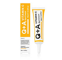 Q+A Vitamin C Eye Cream 15 ml - Крем для зоны вокруг глаз с витамином С