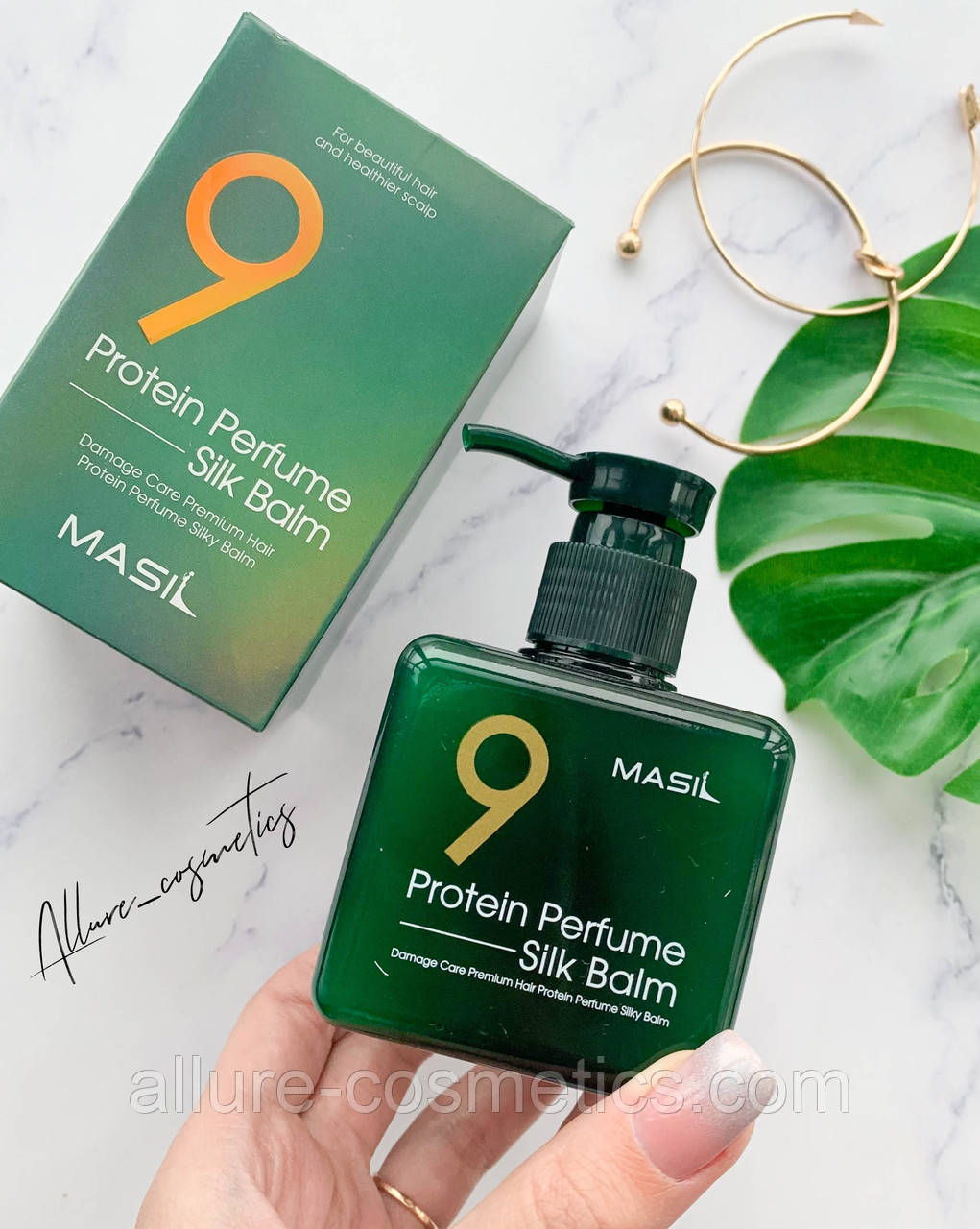 Незмивний бальзам для пошкодженого волосся Masil 9 Protein Perfume Silk Balm 180ml