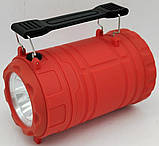 Ліхтар кемпінговий Quantum QM-FL3042 Nice Red 1WLED + 3WCOB живлення 3xAA 1шт/уп, box, фото 2