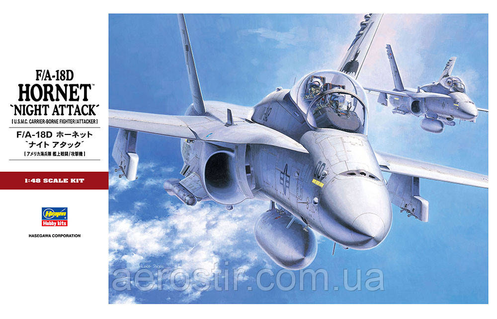 F/A-18D Hornet 'Night Attack' 1/48 Hasegawa PT3, фото 1