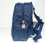 Рюкзак дитячий темносиній з динозавром, фото 3