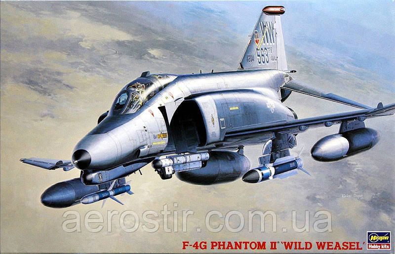 F-4G Phantom II "Wild Weasel" 1/48 Hasegawa PT9