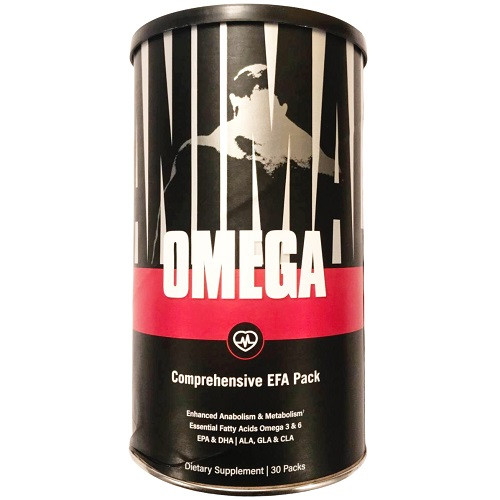 Вітаміни омега 3 Universal Nutrition Animal Omega (30 пакетів.)