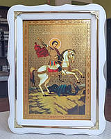 Икона Святой великомученик Георгий Победоносец 37х27см