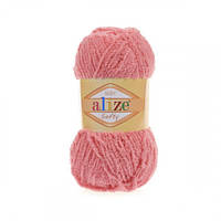Пряжа для вязания Alize Baby softy. 50 г. 115 м. Цвет - кораловый 265