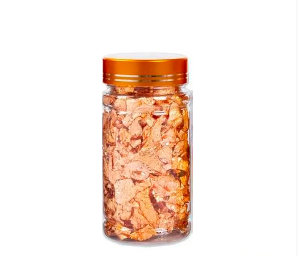 Поталь пластівці, Бронза в банці