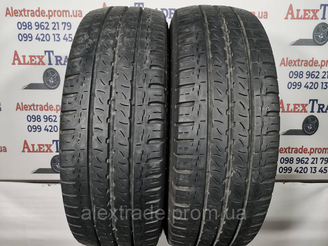 2шт. 215 65 R16C Kleber Transpro Ц-шка, бу шины 2 шт