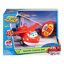 Джет на р/к Jett Super Wings супер крила (світло, звук)