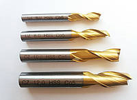 Фреза шпонкова Ц/ХВ ф. 6,0 Р6М5К5 (HSS Co5) TiN PRO professional